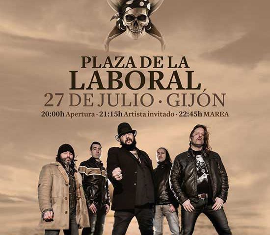concierto de Marea en Gijón 2019
