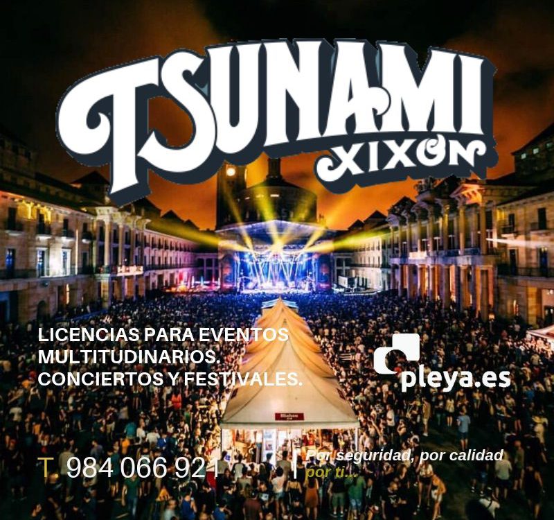 Licencia festival Tsunami Xixon 2019